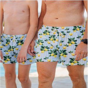 Amalfi Coast Lemon Swim Shorts Success